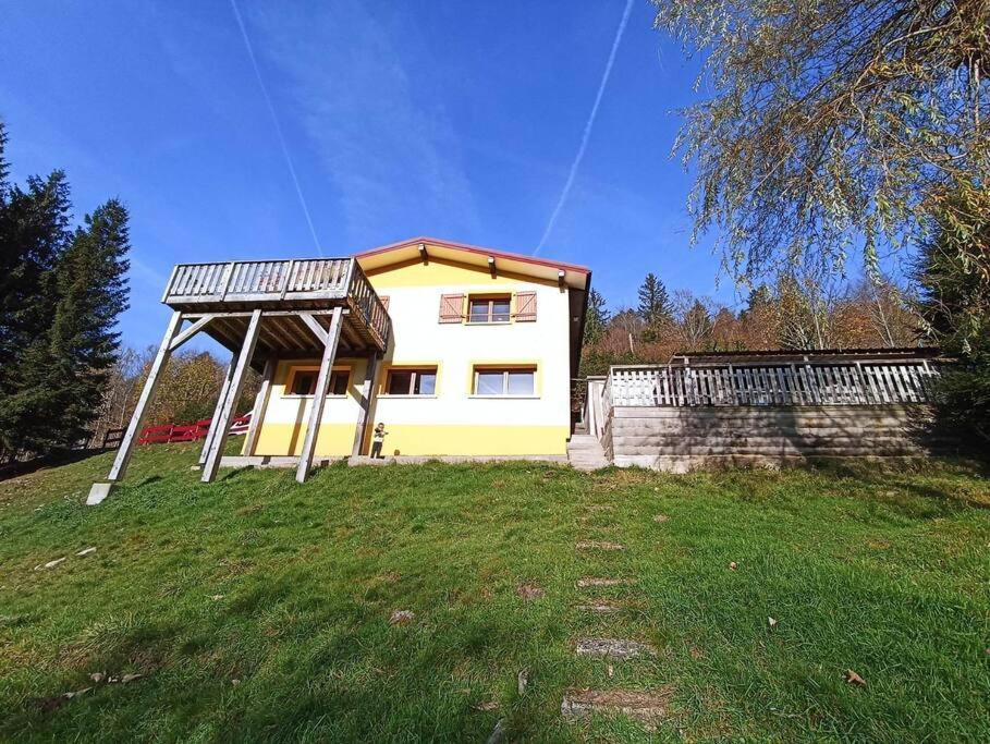 Maison De Montagne Vue Magnifique Ventron Exterior foto