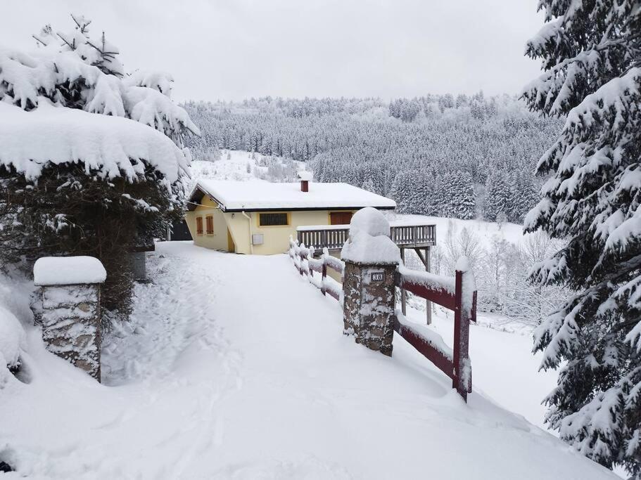 Maison De Montagne Vue Magnifique Ventron Exterior foto